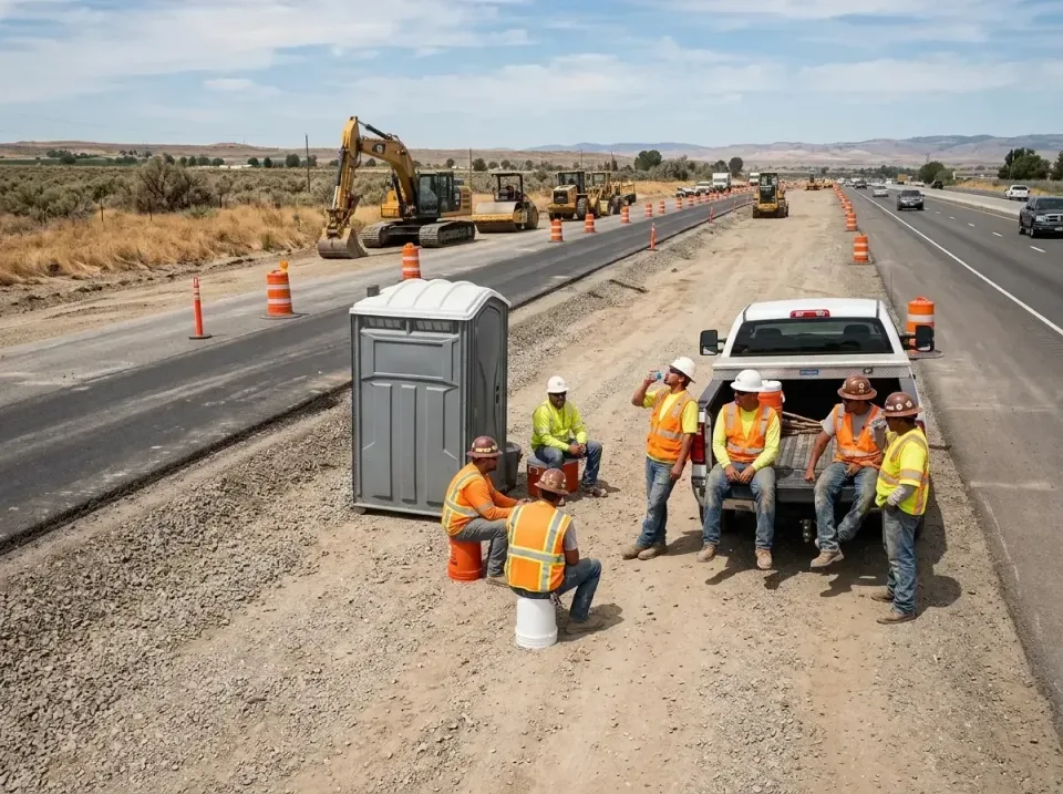 highway-road-construction-crew-007 — frequently asked questions, Porta Potty and Restroom Rentals in Ponca City, OK